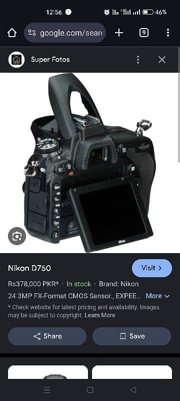 Nikon 750 just like new 5