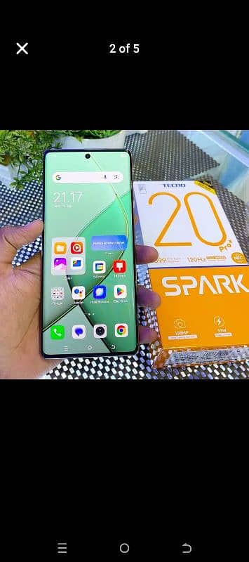 Tecno sprk 20 pro only twenty days used 8ram 256 gb 5000mah bettrey 1