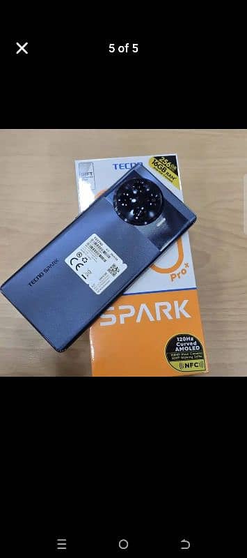 Tecno sprk 20 pro only twenty days used 8ram 256 gb 5000mah bettrey 2