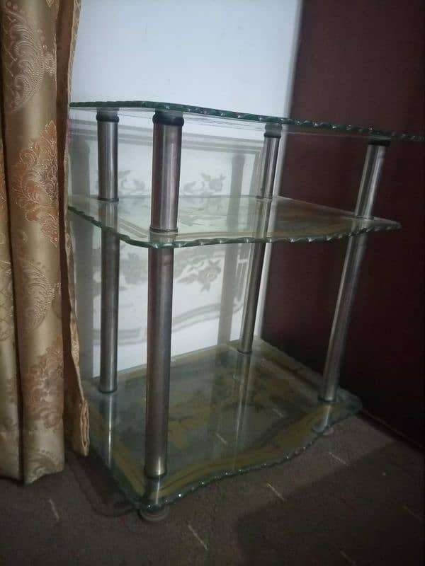 bed dressing table tv trolley and iron stand 3