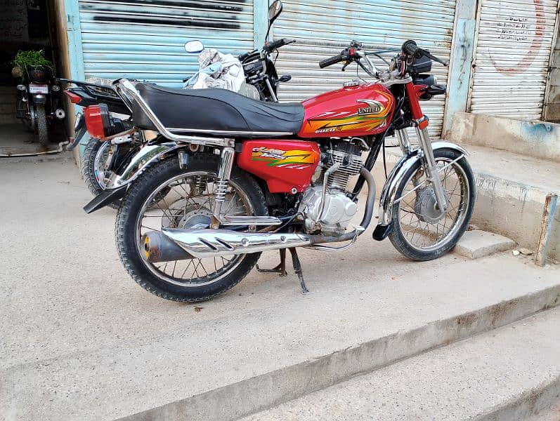 united 125cc 2022 model genuine condition 8