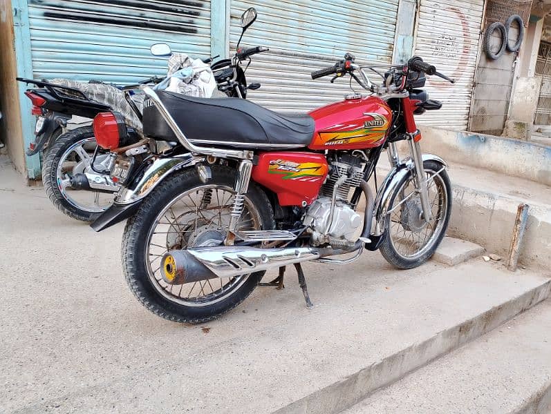 united 125cc 2022 model genuine condition 9