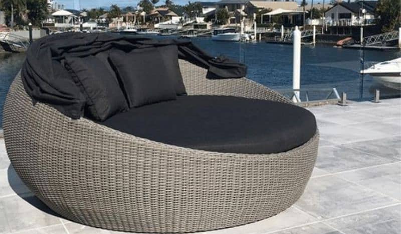 Outdoor patio Rattan sofa set 14