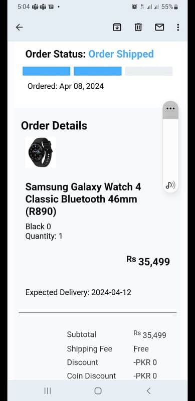 Samsung Watch 4 classic 46mm Black 13