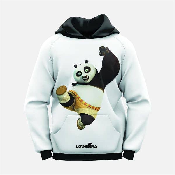 Boy's Printed Hoodie polyester 0