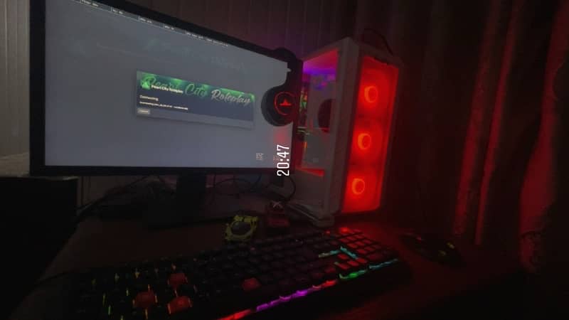 GAMING PC rx580 8gb 1