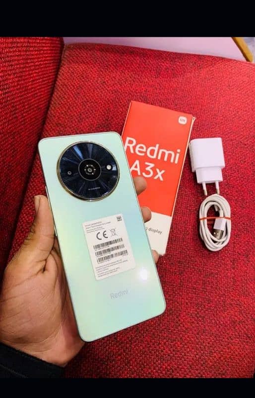 Redmi A3 just box open 64gb pta official approved 1