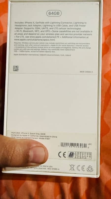 iPhone X 64GB PTA 7