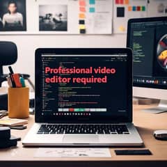 professional video editor required