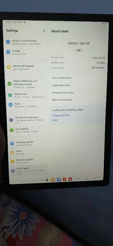 urgent sell samsung tab A8 2