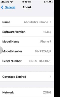 Apple iPhone 7 32gb pta approved