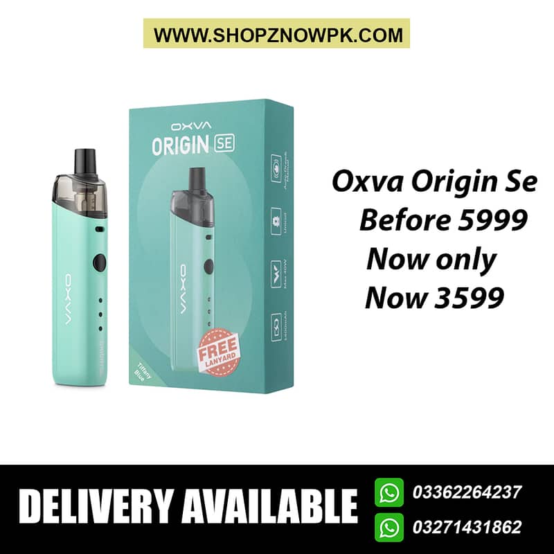 Oxva Origin SE Pod or Oxva Origin 2 Pod 0