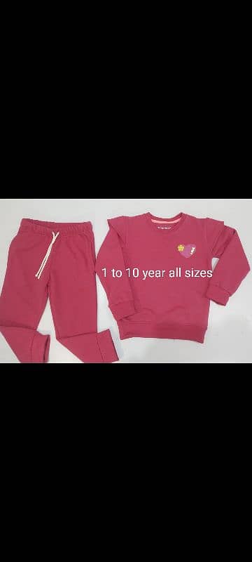 Kids winter tracksuits in fleece 3