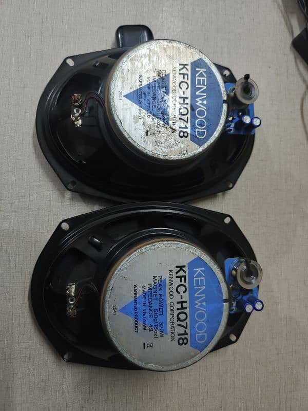 Kenwood 718 Genuine Car Sprakers 1