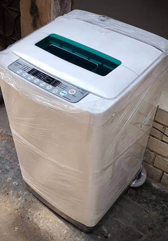 Haier Automatic Washing machine Like New 7.5Kg with warranty 1