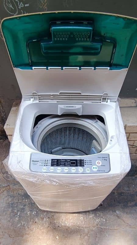 Haier Automatic Washing machine Like New 7.5Kg with warranty 5