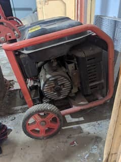 selling used generator condition like new, 3500watt