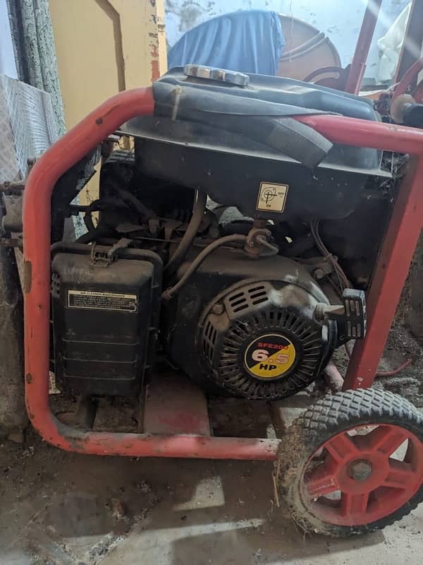 selling used generator condition like new, 3500watt 1