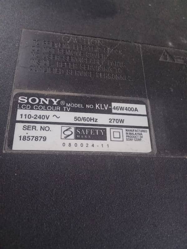 sony led tv read add 2