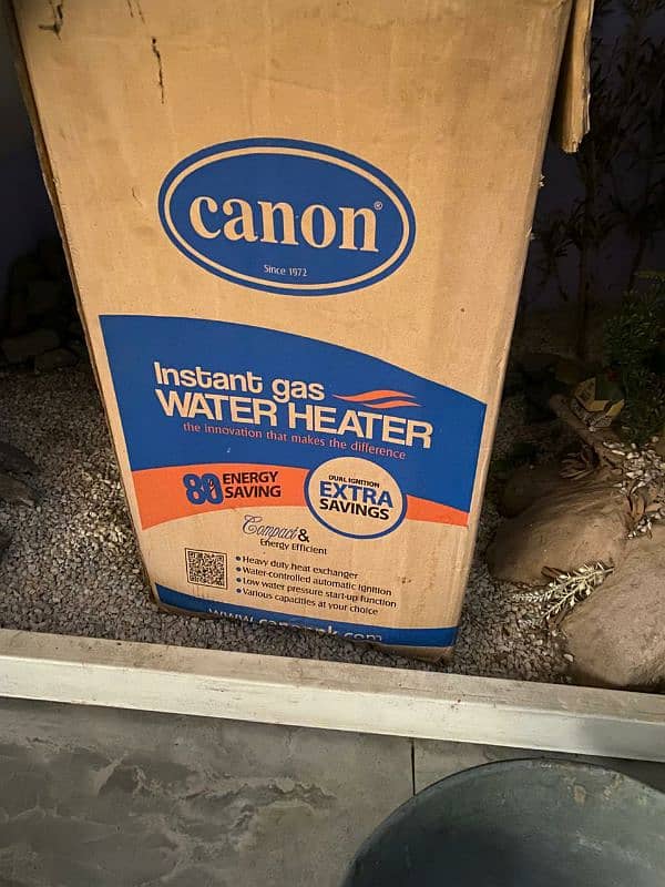 cannon instant gas water heater 0