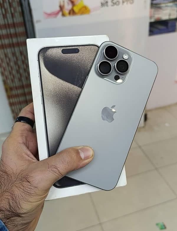 Iphone 15 pro max PTA Approved 4