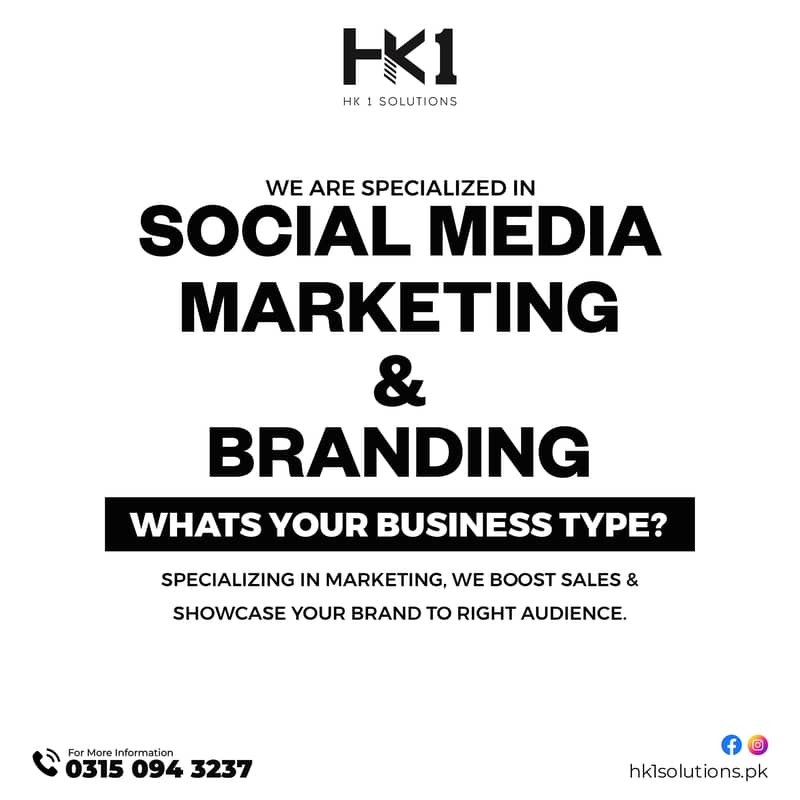 Social Media Marketing | Branding | Facebook Ads | Shopify | Logo 0