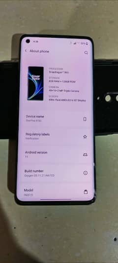 oneplus 8 5G black calar