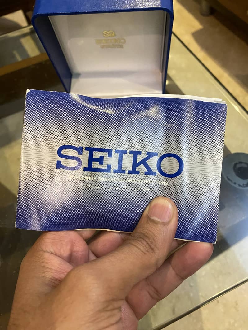 Seiko Original Brand New Antique Watch 26 Years Old 3