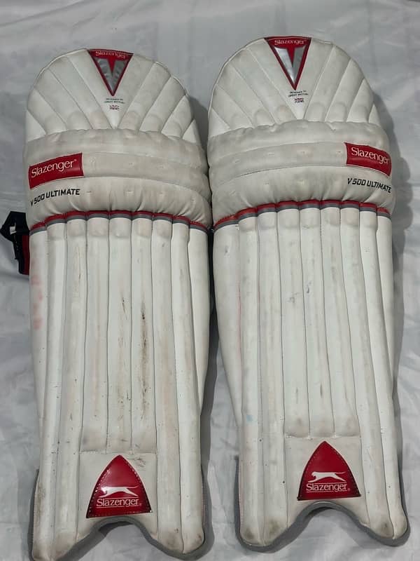 Slazenger original batting pads 2