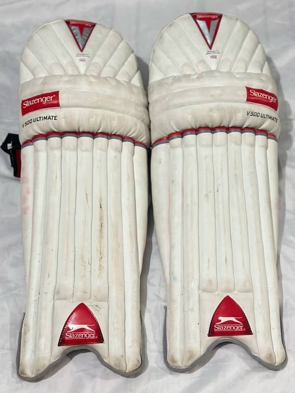 Slazenger original batting pads 4