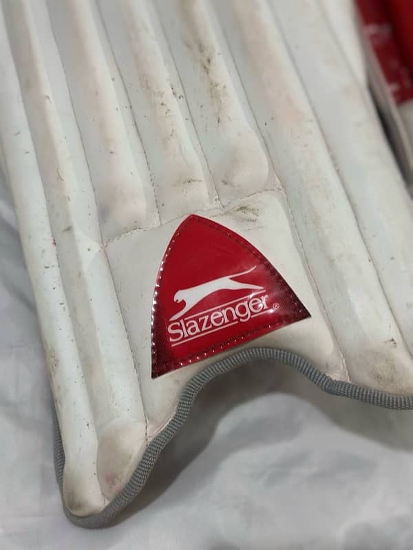 Slazenger original batting pads 5