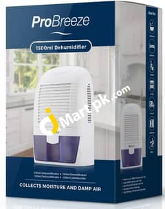 ProBreeze® 1500ml Dehumidifier Removes Humidity 550ml/Per Day