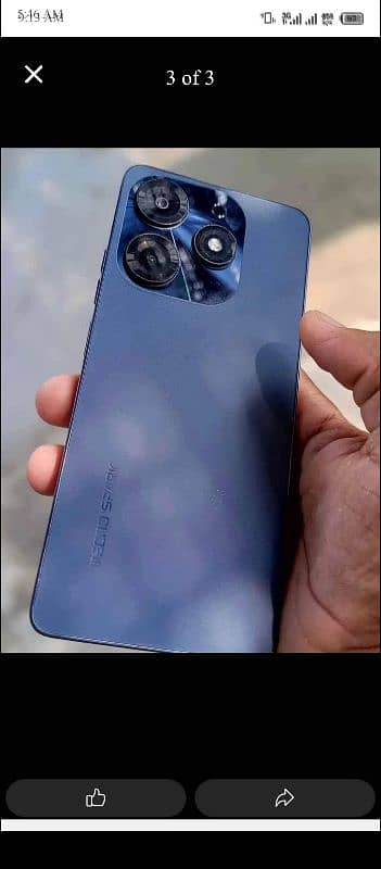 Tecno spark10pro bilkul ok new construction ha 4 month warranty bhi ha 2