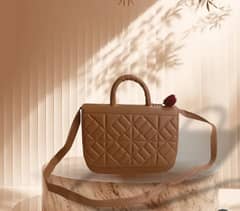 beige bag