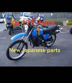 kawasaki ke 175 Japanese new parts