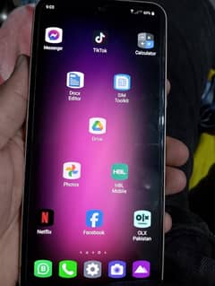 LG v60 thinQ 5G back crack aur patch hony wala