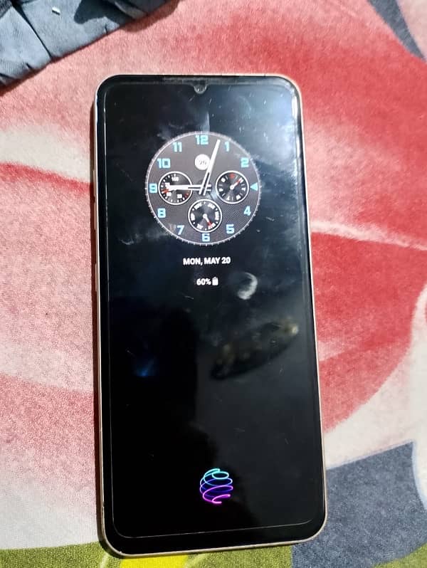 LG v60 thinQ 5G back crack aur patch hony wala 3