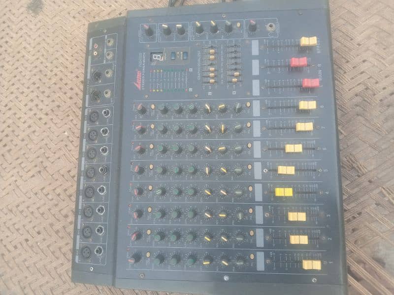 Lane echo professional mixer 8channel 0