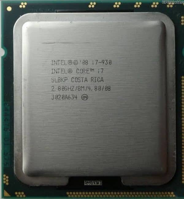 Xeon x5675 and Core i7 930 1