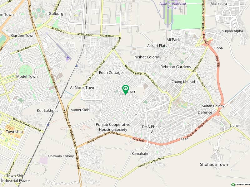 plot number near 1100 Z. Excellently located possession plot near Park, Schools, Restaurants, Banks, Petrol Station, Mosque, Hospital and Commercial Markets 0