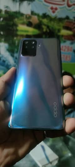 oppo F19 pro 8+128 front finger full box