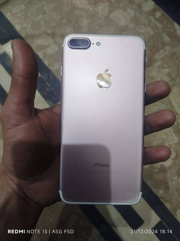 iphone 7plus PTA official All Okay only Sale Not for Exchange 0