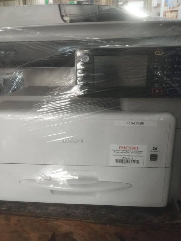 Ricoh 301 Coper Printer Scanner 03095683442 contact No. 1