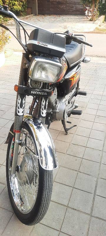 Honda cg 125 2021 model Lush condition 4