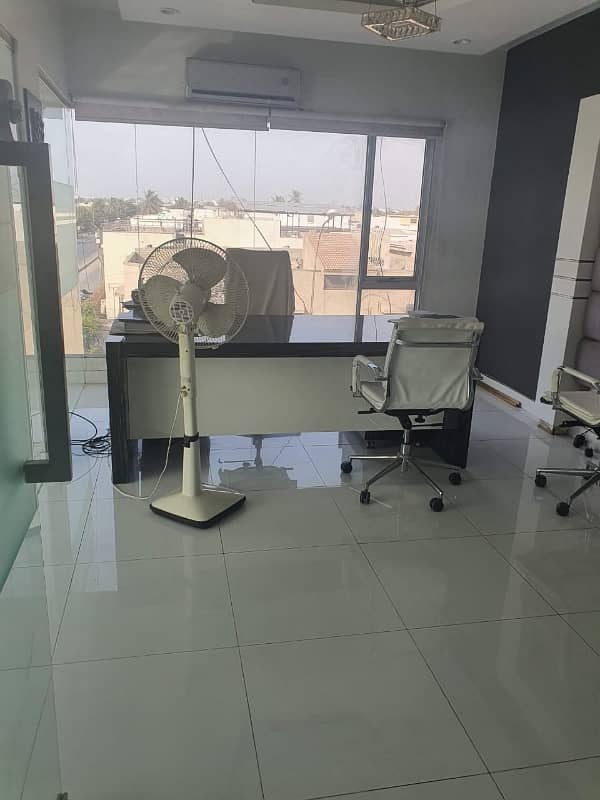 MAN SABA AVAINUE VIP LAVISH FURNISHED OFFICE FOR RENT 24/7 TIME CORNER 18