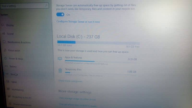 Dell Laptop core i3 5th generation 8 GB RAM 256 SSD hard 0