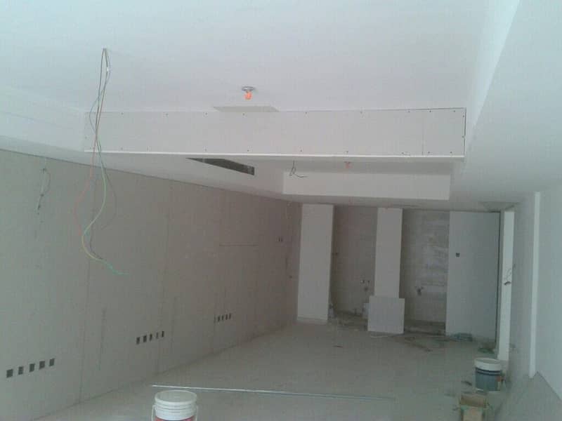 GYPSUM BOARD & CEMENT BOARD PARTITION & FALSE CEILING 2