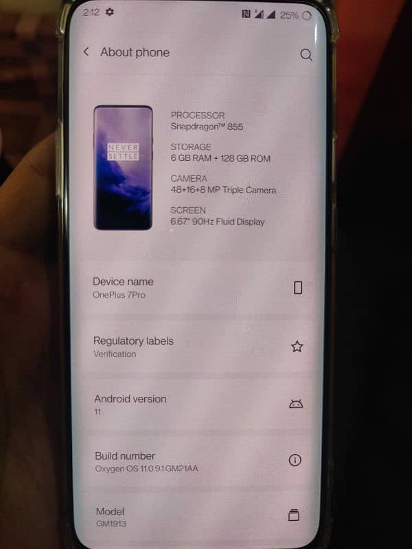 one plus 7 pro good condition 3