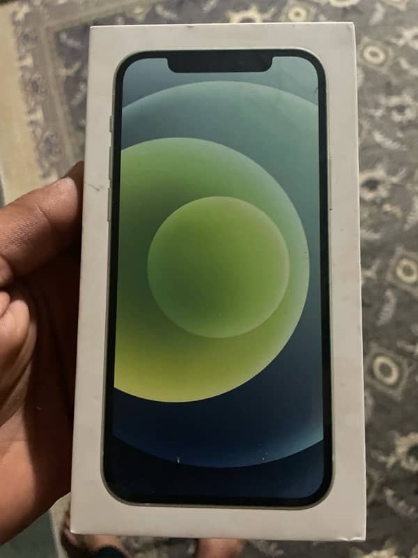 IPhone 12 PTA approved Just box open (must green color) 0