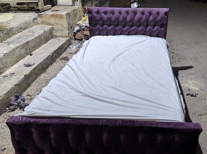 single Bed with mattress 2